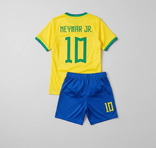 Fotballdraktsett for barn og ungdom - Brasil