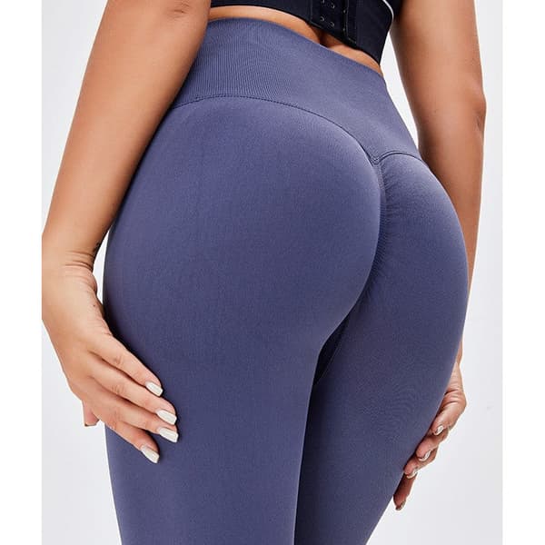 Supersmarte scrunch-leggings med V-form