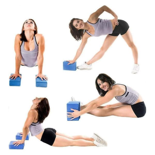 Yogablok+ Bælt (Lilla)