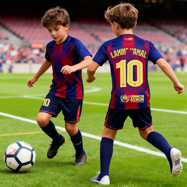 FC Barcelona hjemmedraktsett til barn