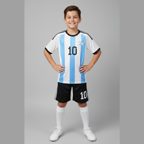 Fodboldtrøjer sæt til børn og unge-Argentina