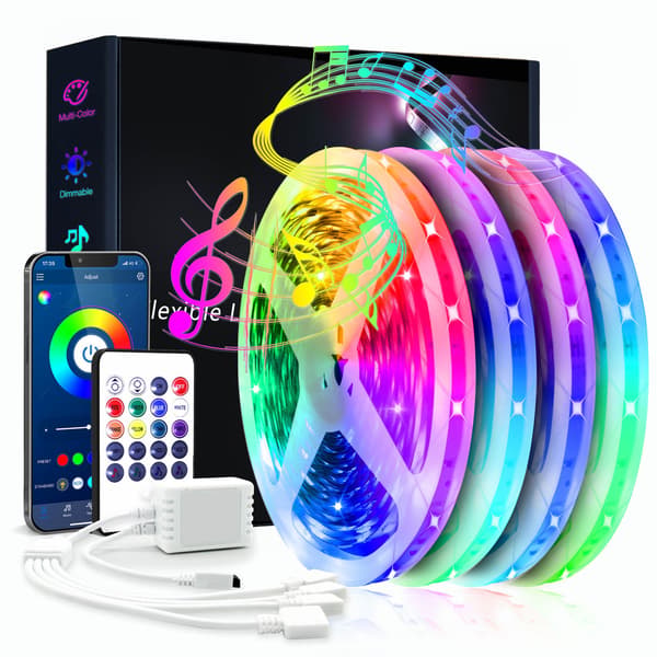 Smart LED-lyslist med fjernkontroll