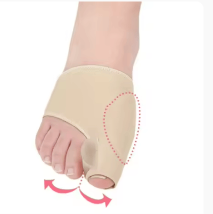 Tåseparator med hallux valgusbeskytter