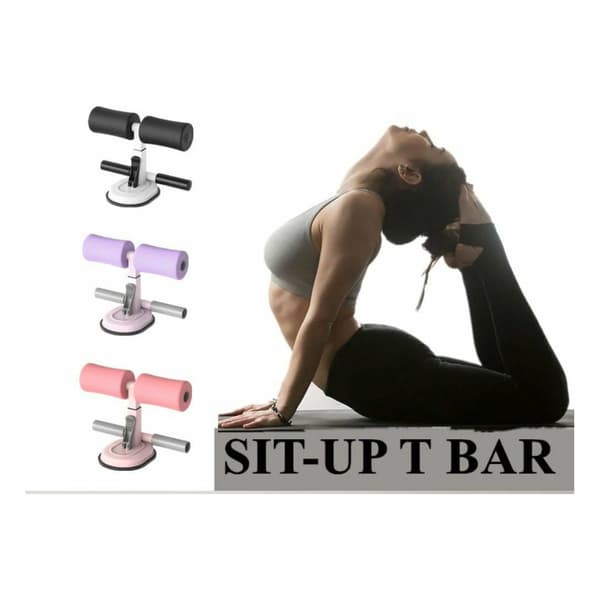 Sit Up Bar för magträning + träningsband