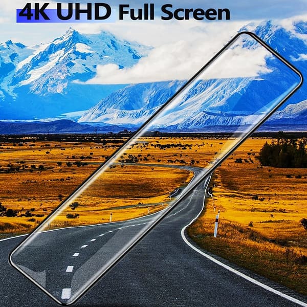 DASH CAM 12 tum, Full 4K HD-DUBBELT LINS, GPS-navigering