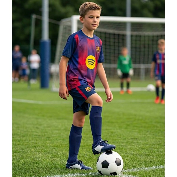 FC Barcelonas hemmatröja för barn