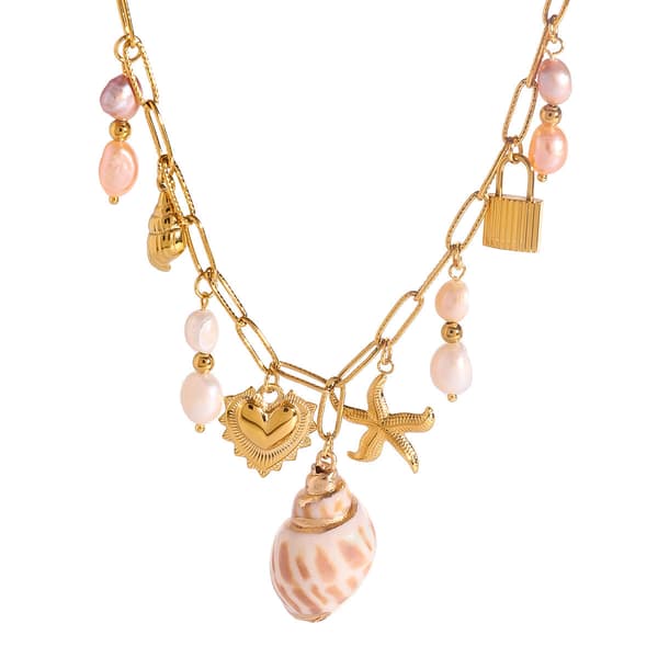 Pearl halskæde Søstjerne Shell Pendant