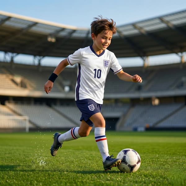 England Hjemmebanetrøje sæt til Børn og unge 2025/2026