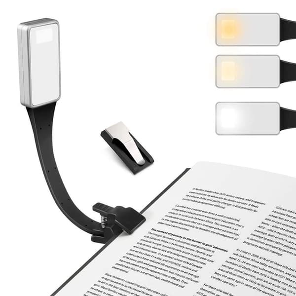 LED Reading Lamp with Book Clip