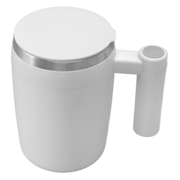 Automatic Magnetic Stirring Mug 380ml USB Charging Stainless Steel Coffee Mixing Cup Self Stirring Mug