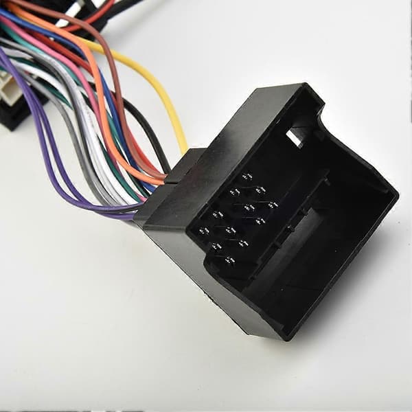 Bluetooth 5.0 musikljudadapter med mikrofon, Plug and Play, kompatibel med E60 E61 E63 E64 E65 E66 E81 E82 E87 E90 E91 E92 2004-2006