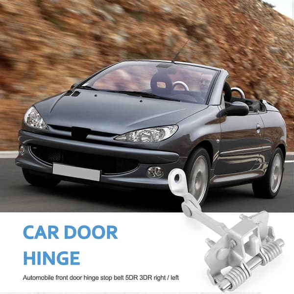 For Peugeot 206 206 Cc Front Door Hinge Latch Stop Strap 5Dr 3Dr Right/Left 9181C8