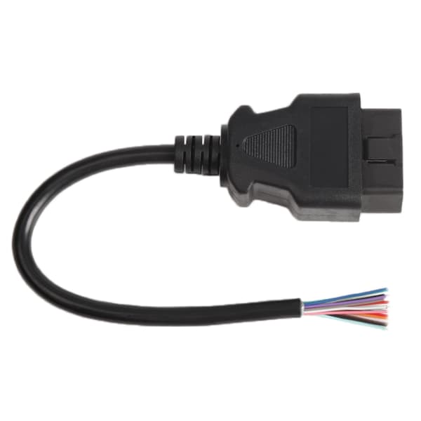 OBD2 forlængerkabel 16-pin han 60 cm