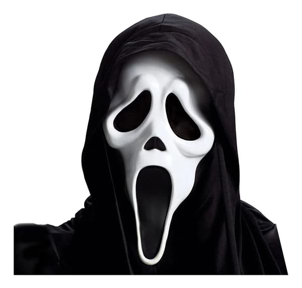 Standard Scream Vuxen Kostym Svart