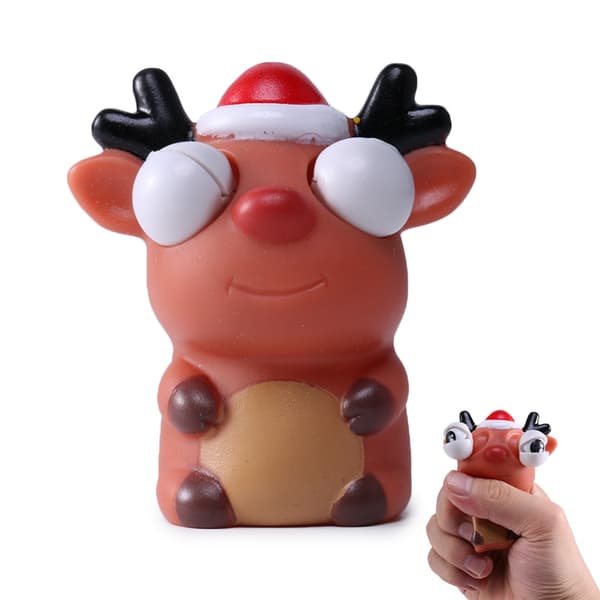 3 stk juleleker Fidget Toy Stressavlastningsleke