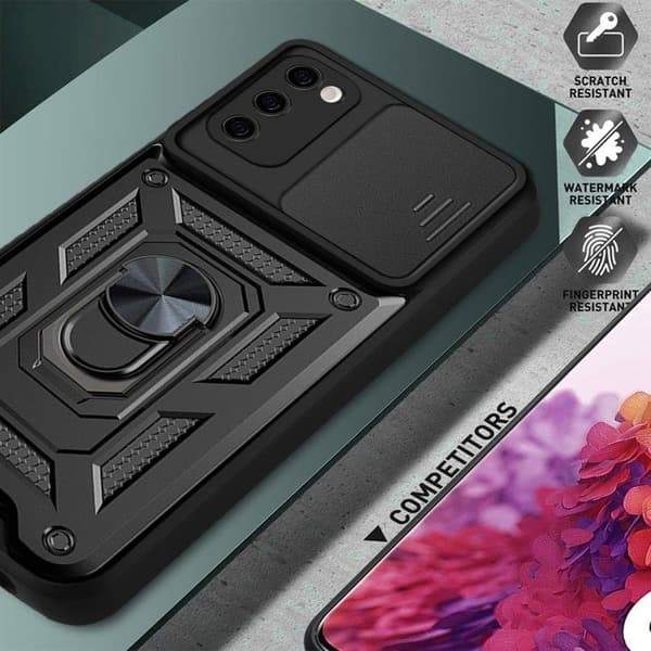 Protective Case with Camera Protection & Magnet Samsung Galaxy S20 FE Black