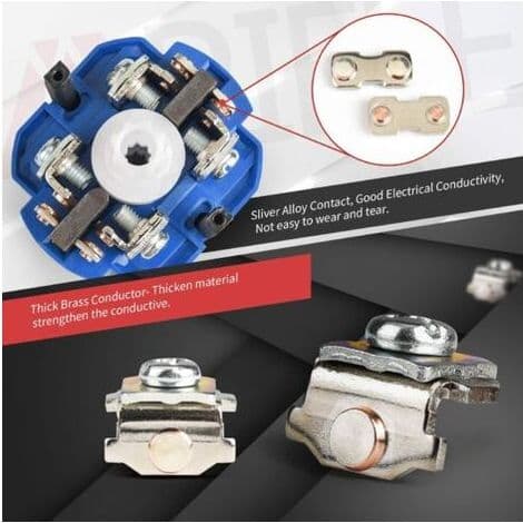Universal Rotary Cam Switch 20A 3 Positions 8 Terminals 690V Cam Changeover Switch