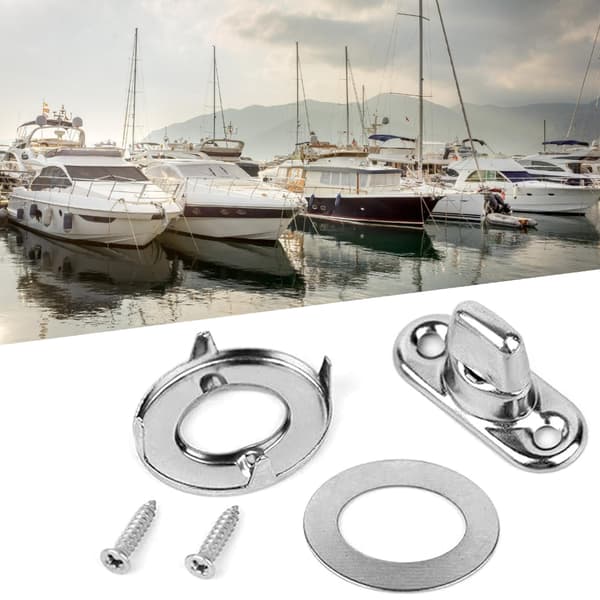 20 stk Twist Lock-fester i rustfritt stål for montering av tynne materialer