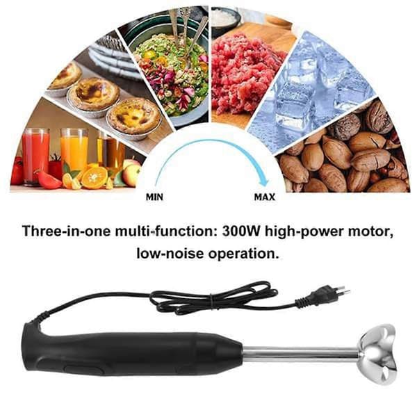 Immersion Blender Electric Food Vegetable Grinder Handheld Cooking Complementary Food M
