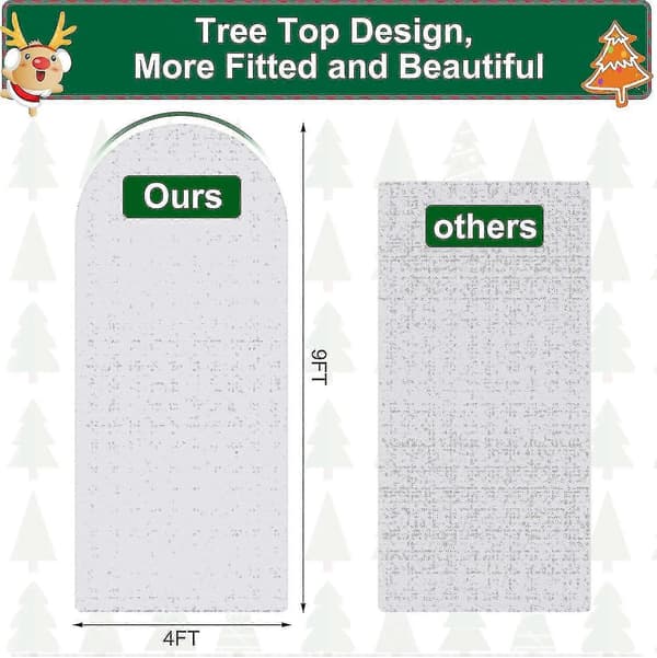 9 X 4ft Standing Christmas Tree Storage Bag - Adjustable Christmas Tree Storage Covers - Non-woven Kb