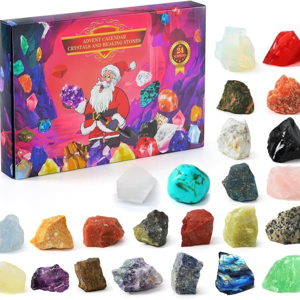 Jul Sten Blind Box Barns Utforskning av den Mystiska Stenresan Dekorationer Stenprydnader Konst