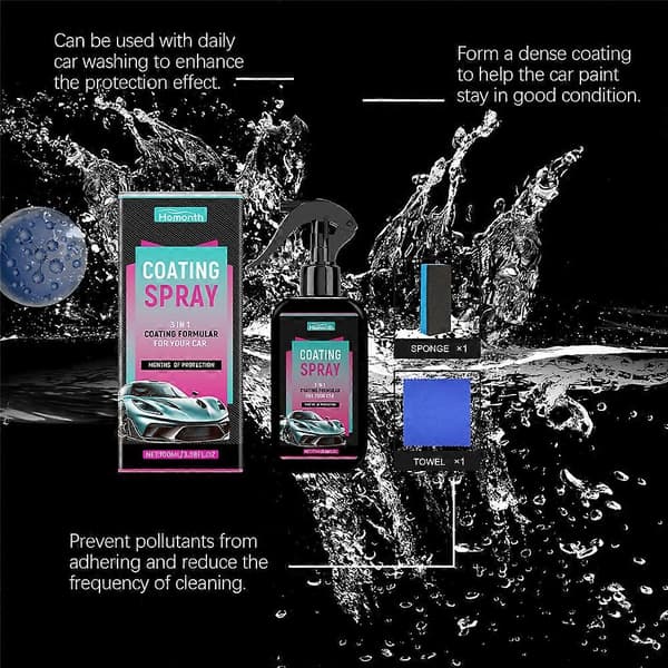 Limlex Coating Spray til Biler 3x Platinum Plejesæt