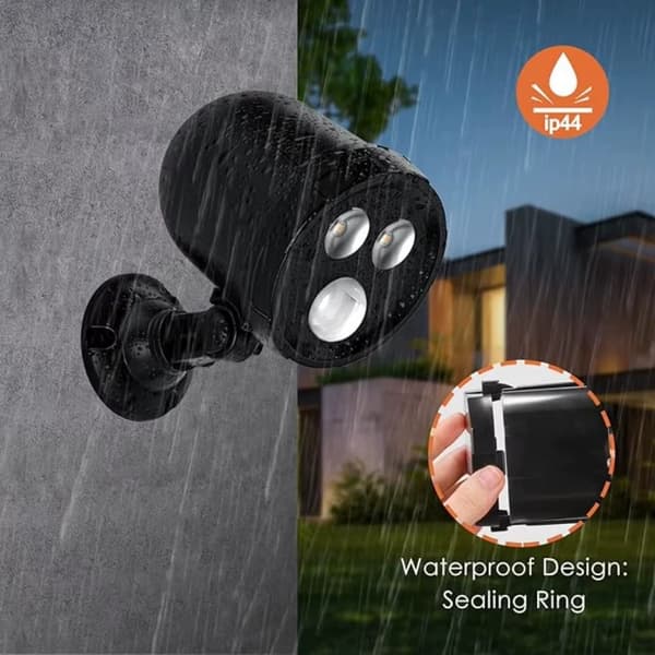 Infrared Induction Smart Spotlight Body Sensor Street Lamp - White Light