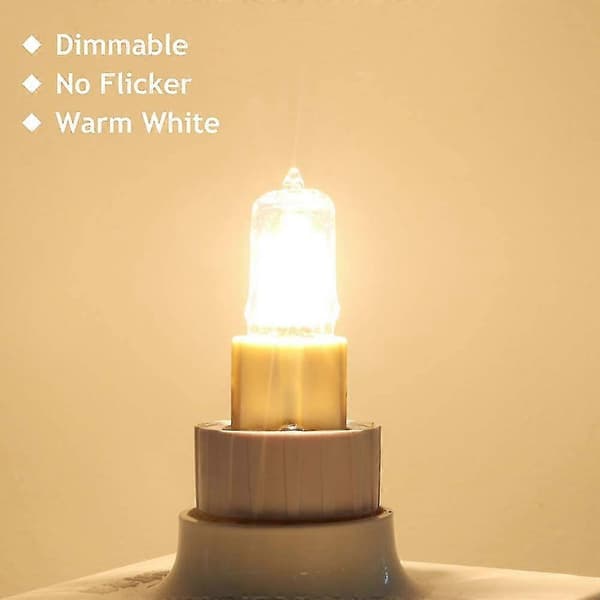 G9 Halogen Bulbs 35w Capsule Bulbs 230v 2800k Warm White Dimmable 10-pack