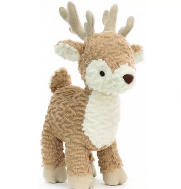 Jellycat Plyschleksaksdocka – Söt gosedjurspresent för barnfans*30cm älg