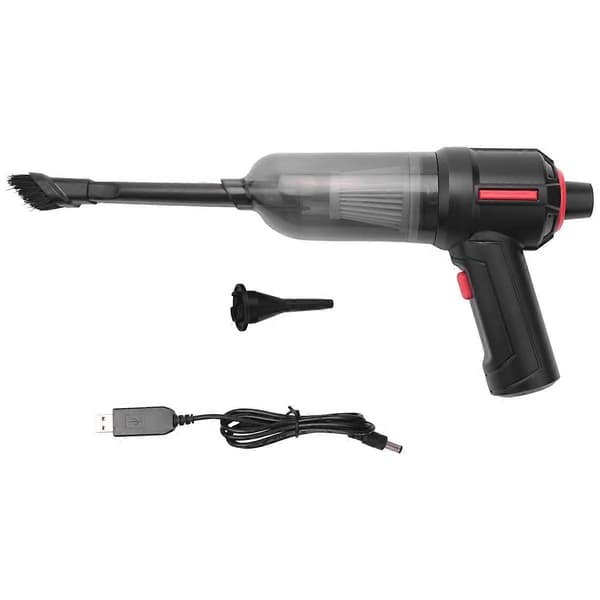 3-in-1 Computer Vacuum Cleaner, Compressed Air Duster, Portable Handheld Cordless Rechargeable Vacuum Cleaner