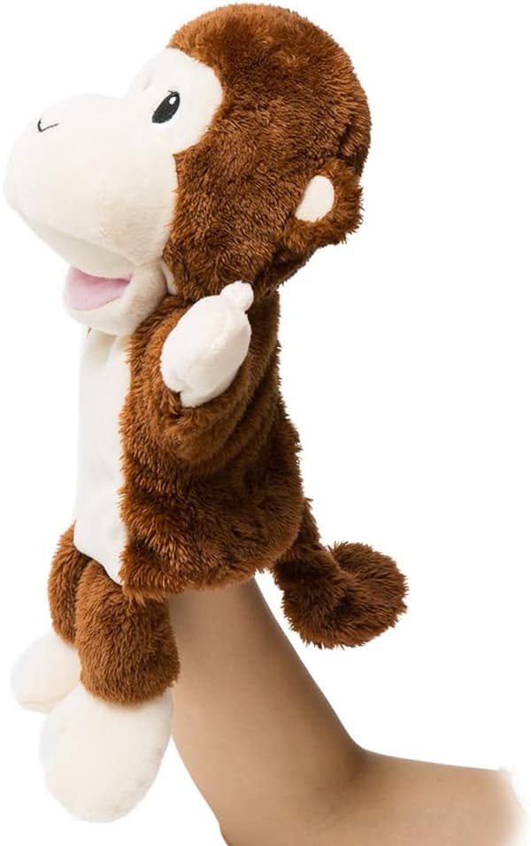 Käsinuket Apinat Eläinnuket Eläintarha Pehmolelut 33 cm