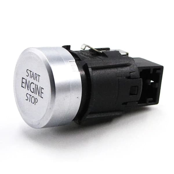 Bilnøgle Start Stop Motor En Knap Afbryder Knap Nøglefri Start Afbryder Dele Til VW Golf 7 MK7 VII