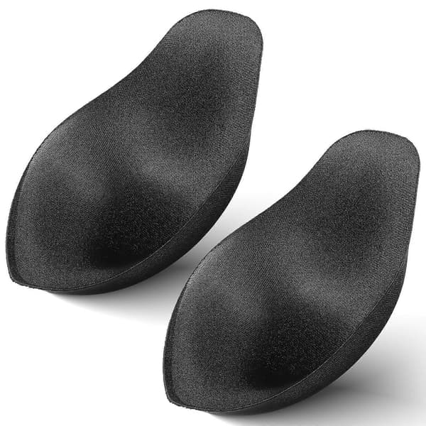 Herr Bulge Pouch Badetøj Undertøj Pad 3D-formet Sort 2-pak Sort
