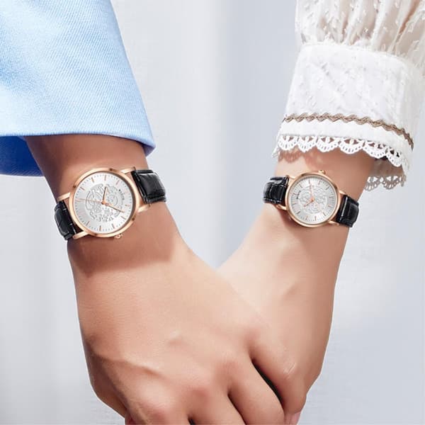 Armbåndsur Analog Klassisk Ur Herre Sort