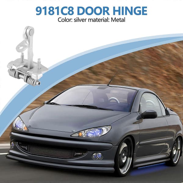 For Peugeot 206 206 Cc Front Door Hinge Latch Stop Strap 5Dr 3Dr Right/Left 9181C8