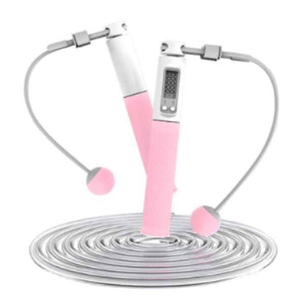 Smart hopprep med räknare - Rosa (dubbel användning)
