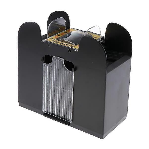 6-Deck Automatic Card Shuffler Playing Card Shuffling Machine Poker Card Shuffler
