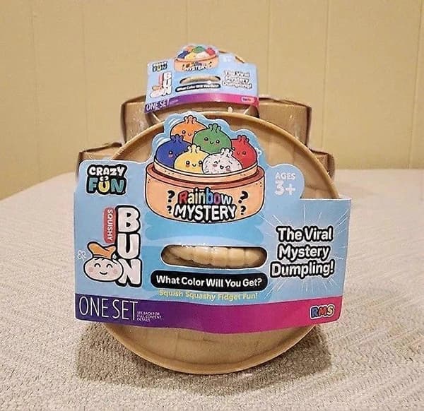 Galen Hauska Sateenkaari Mysteeri Squishy Pullaleipä Mysteeri Dumpling Lelu