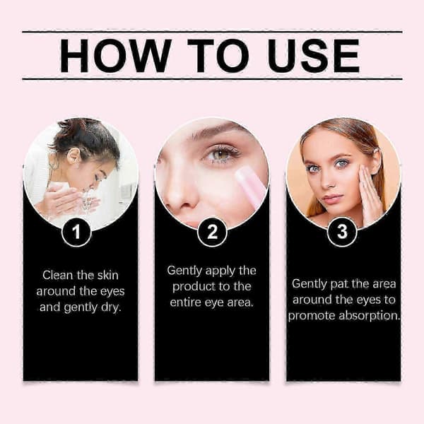 Eye Cream Stick - Moisturizing, Hydrating for Dark Circles, Fine Lines, 3g
