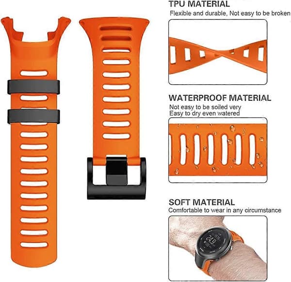for Suunto AMBIT 3 Watch Strap AMBIT 1 2 2s Smart Watch Strap AMBIT3Pea 3Sport 3Run Replacement Strap sy Army g
