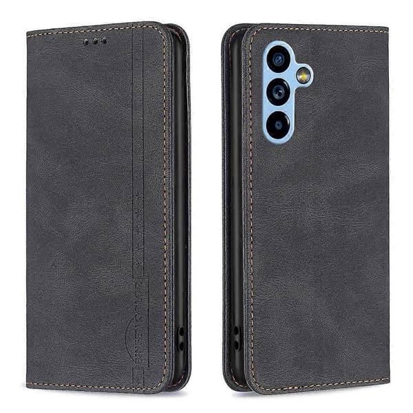 Magnetic RFID Blocking Anti-theft Leather Case for Samsung Galaxy A54 5G