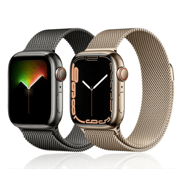 Milanese Apple Watch-rem til 38mm/40mm/41mm - Sort
