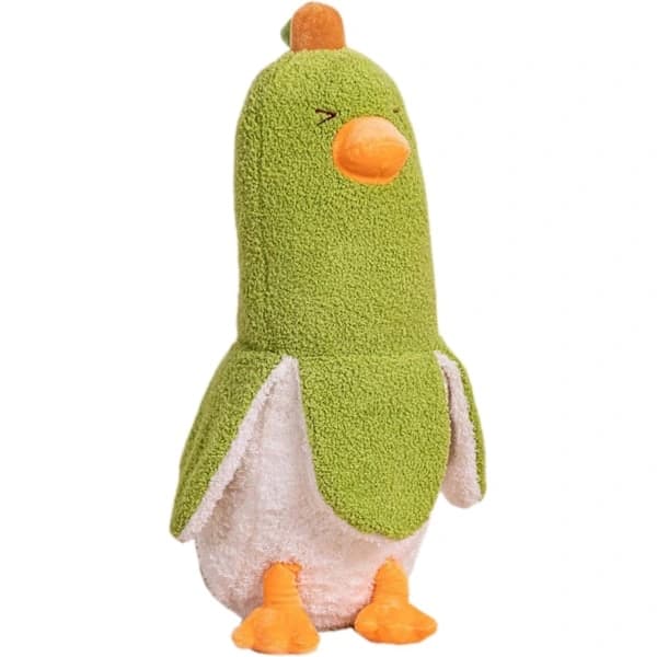 Pehmolelu Söpö Pehmoeläintyyny Ankka Unisex Vihreä 50cm