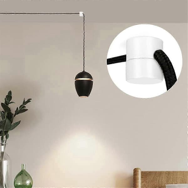 3-pak loftkroge til loftophængte lamper, pendellampekrog til loftlampe, loftkroge