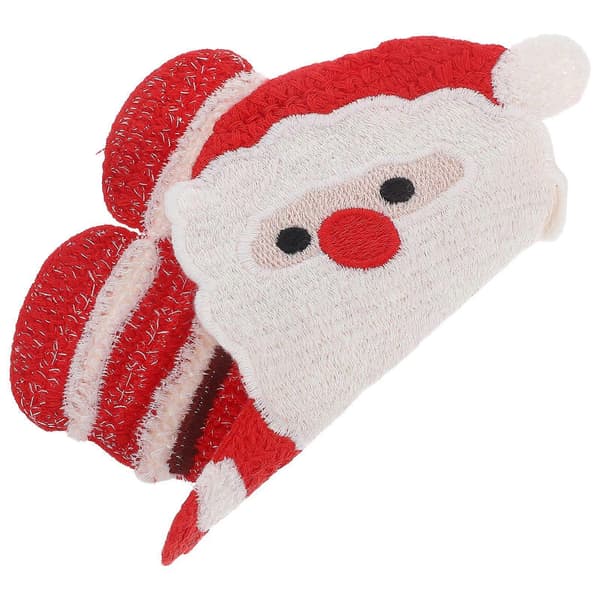 Jul Tomte Broderede Strygemærker Jul Juleapplikation Tøjtilbehør til Tøj Hatte Tasker