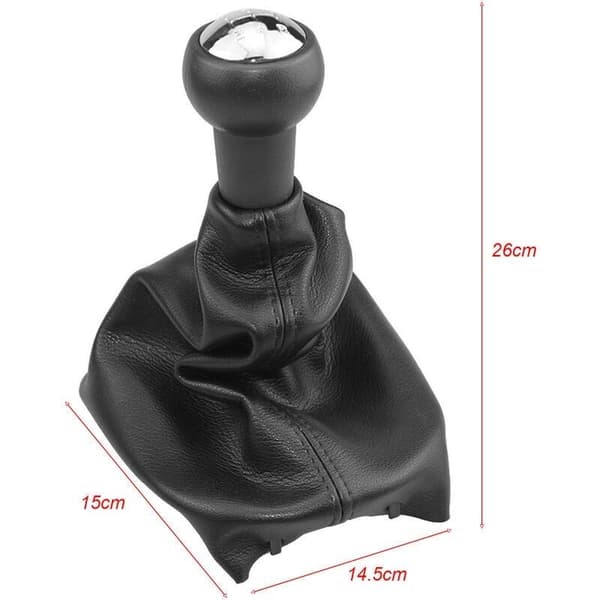 Peugeot 307 207 406 Gear Shift Knob Replacement for 5-Speed Automatic Transmission. With Dust Cover.