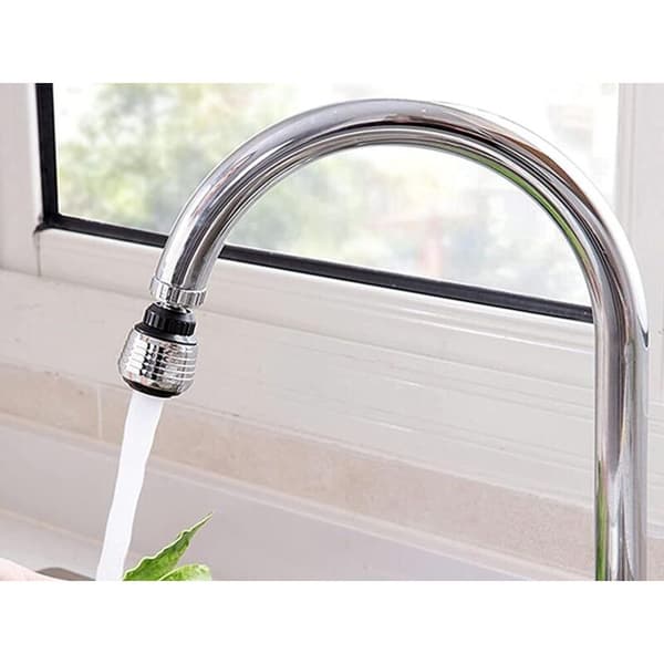Two Adjustable Universal Faucet Aerators, Dual-Mode Kitchen Faucet Extender, Affordable Rotating Water-Saving Adapter, Complete Kit with In
