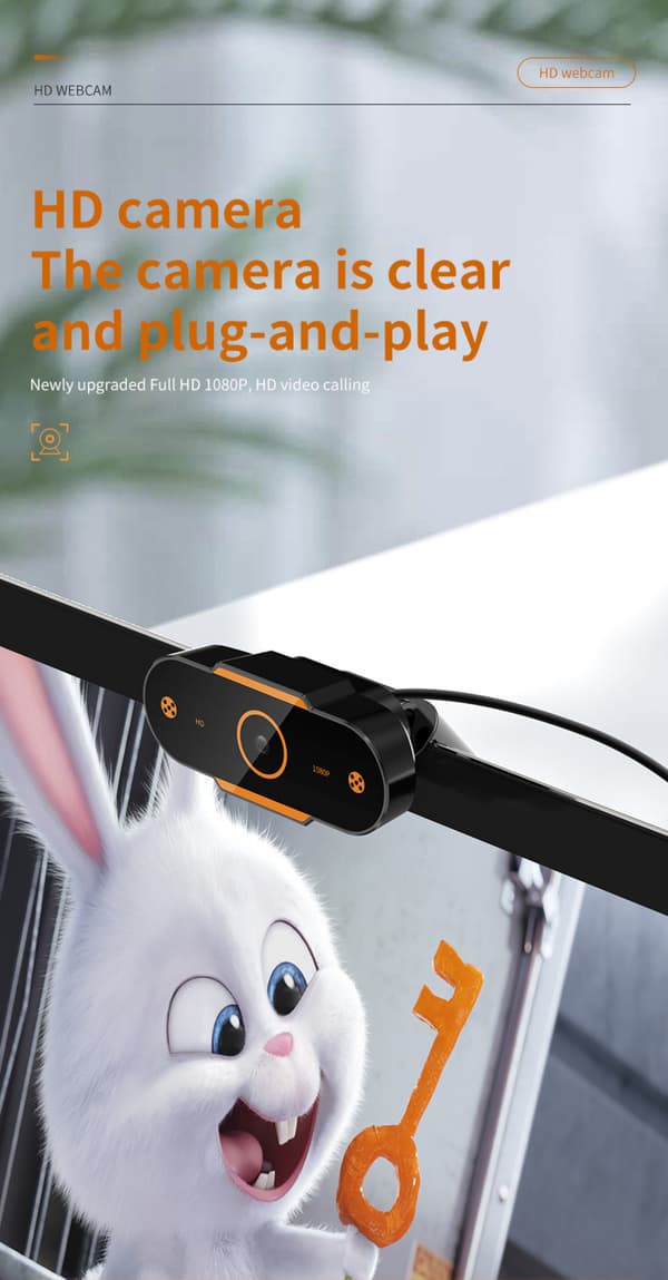 1080P HD-computerwebcam USB digitalkamera webcam livevideo c