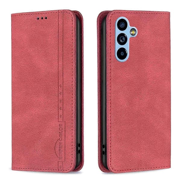 Magnetic RFID Blocking Anti-theft Leather Case for Samsung Galaxy A54 5G