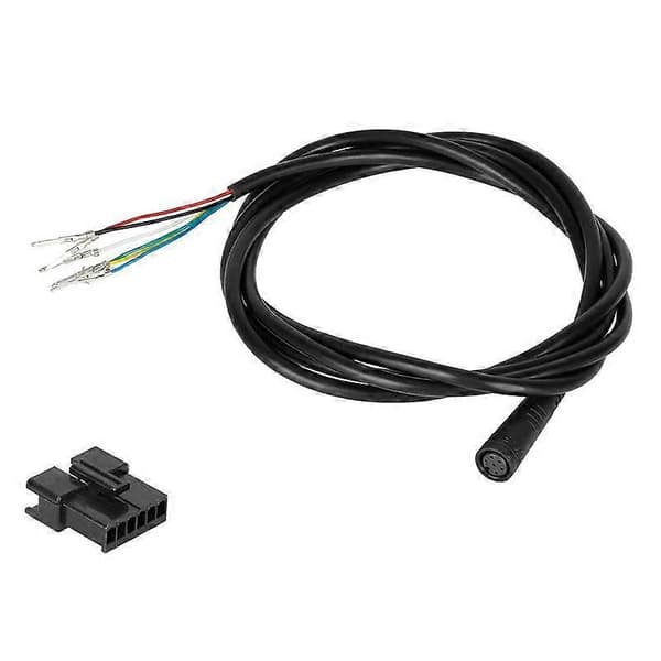 Dashboard Display Connection Cable for Electric Scooter Display 6 Pin Instrument Throttle Cable Pair